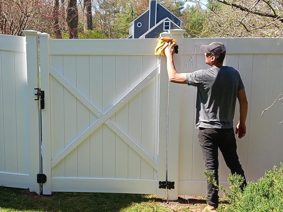 Fence Repair -  Middleborough MA area.