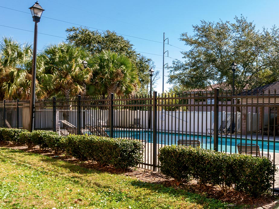 Commercial Aluminum pool fencing in Middleborough Massachusetts