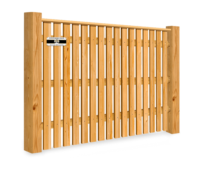 Wood fence features popular with Middleborough MA homeowners