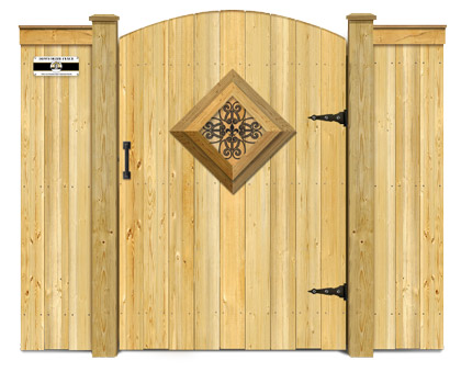 Residential residential wood gate contractor in Middleborough MA