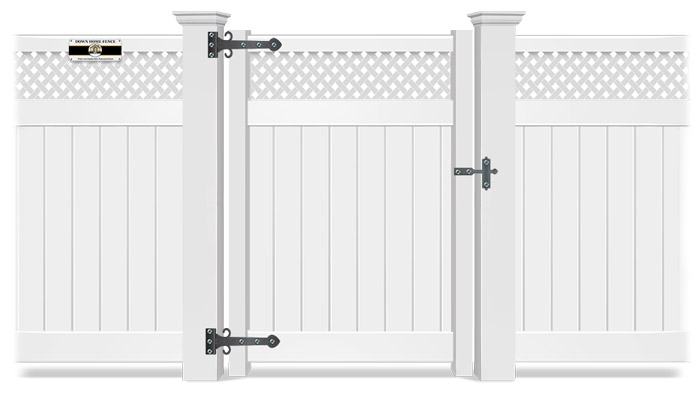 Residential residential vinyl gate contractor in Middleborough MA