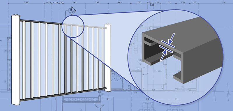 Middleborough MA Commercial Aluminum fence Rails installation company