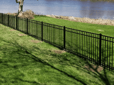 Aluminum Fences installed by Down Home Fence in Middleborough MA